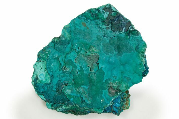 Teal Botryoidal Chrysocolla and Malachite - Chile #310154